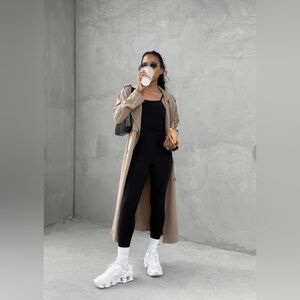 Girlfriend Collective Black Cami Unitard